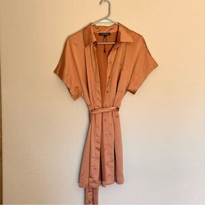 Dynamite Short Buttoned dress